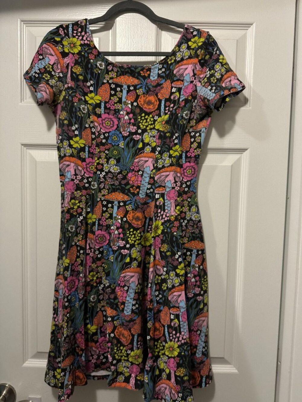 Nooworks Ash & Chess MAGICAL MUSHROOM T Shirt Dress